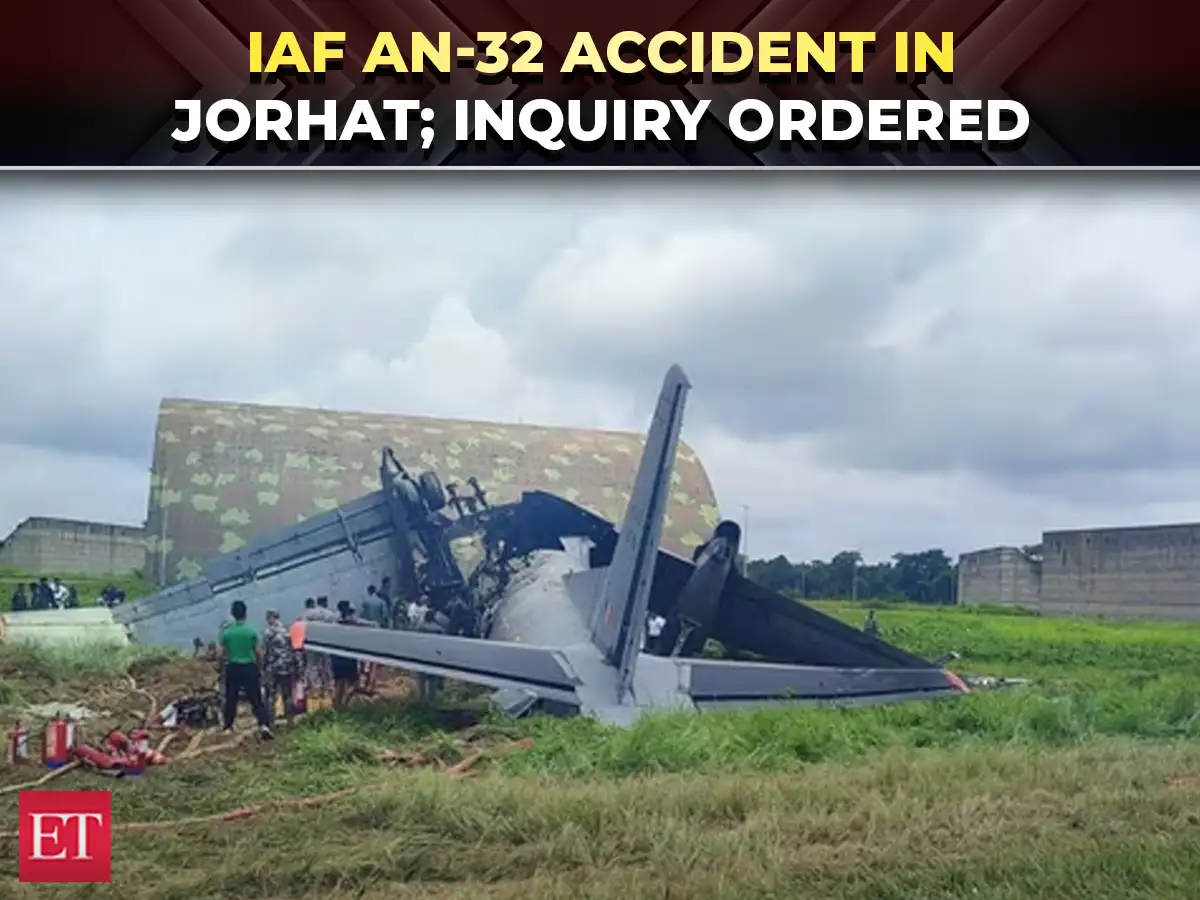  IAF AN-32 aircraft meets with accident while landing in Jorhat