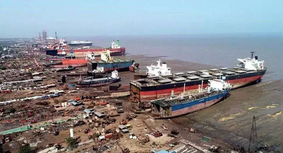 Alang shipbreaking yard, world's largest, faces worst-ever crisis as vessel arrivals hit record low