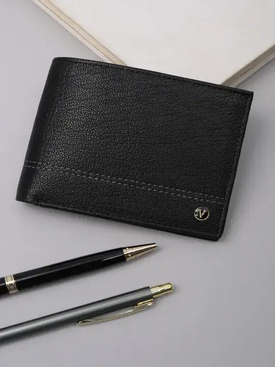 Image for VanHeusen-MenTexturedLeather