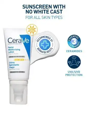 Image for CeraVe-AMFacialMoisturisingLotionWithSunscreenSPF50%26Ceramides-52ml