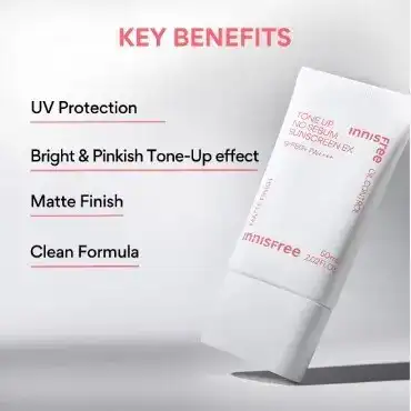 Image for Innisfree-ToneUpNoSebumSunscreenSPF50%2BPA%2B%2B%2B%2B50ml