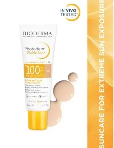 Image for BIODERMA-PhotodermAquafluideSunscreenSPF100%2BClaire-UVAProtection40ml