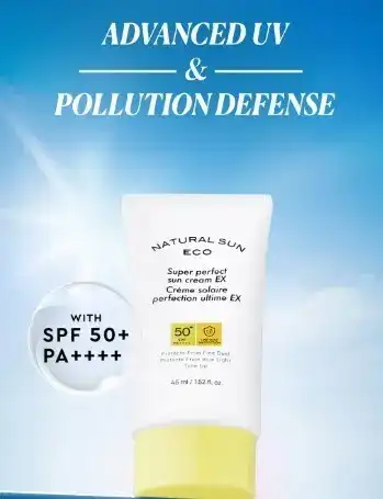 Image for TheFaceShop-UnisexNaturalSunEcoSuperPerfectSunCreamEX45ml