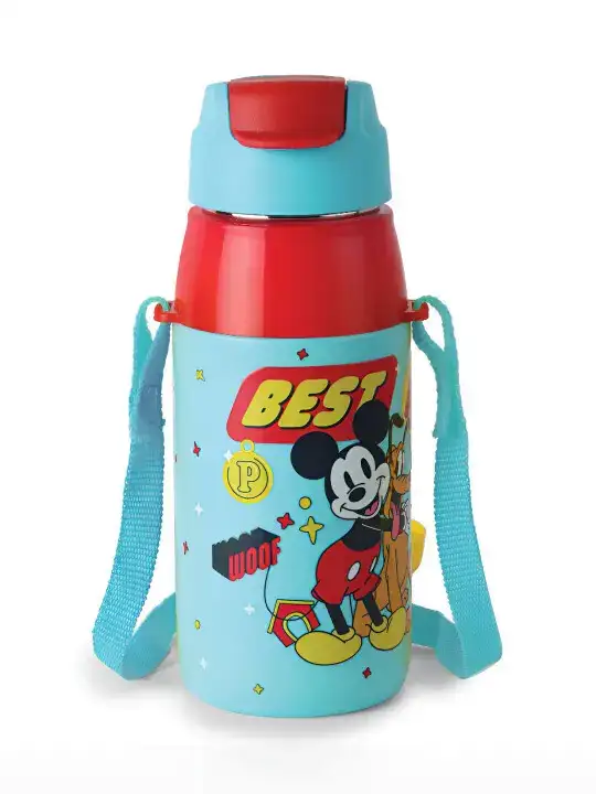 Image for Cello-KidsKidzbeeEraBlueBestPalsStainlessSteelWaterBottle