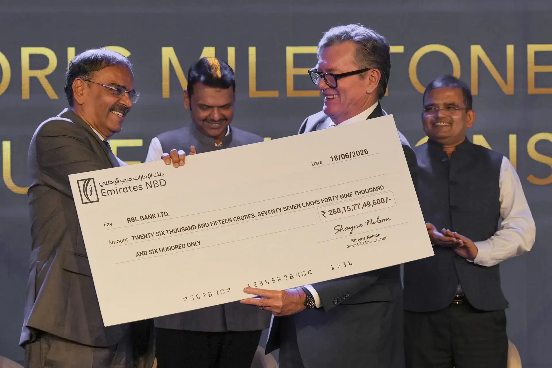 Emirates NBD completes acquisition of RBL Bank