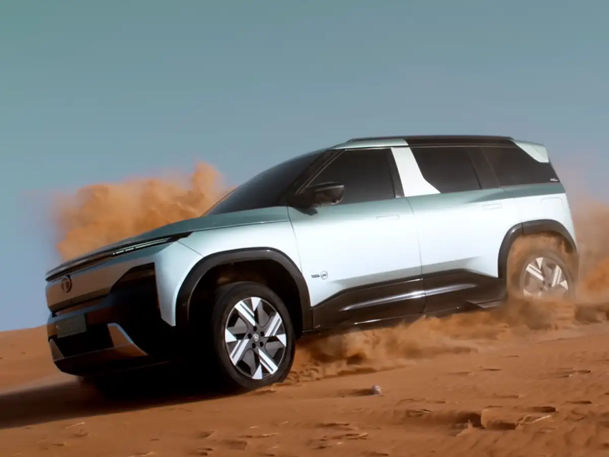 Tata Sierra EV teaser released: Check launch date, battery options, interior design and other key features