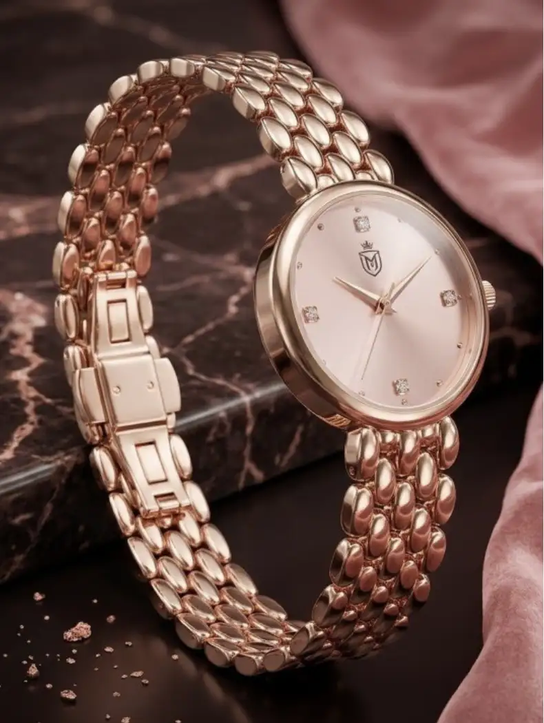 Image for MooverWomenDial%26BraceletStyleStrapsAnalogueWatch