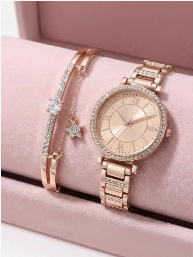 Image for WATCHSTARWomenDial%26BraceletStyleStrapsAnalogueWatch