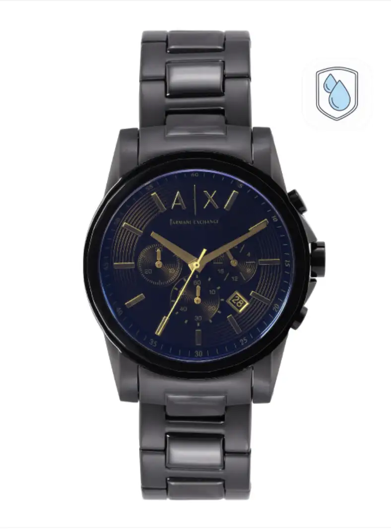 Image for ArmaniExchangeBraceletStyleAnalogueMulti-FunctionWatch