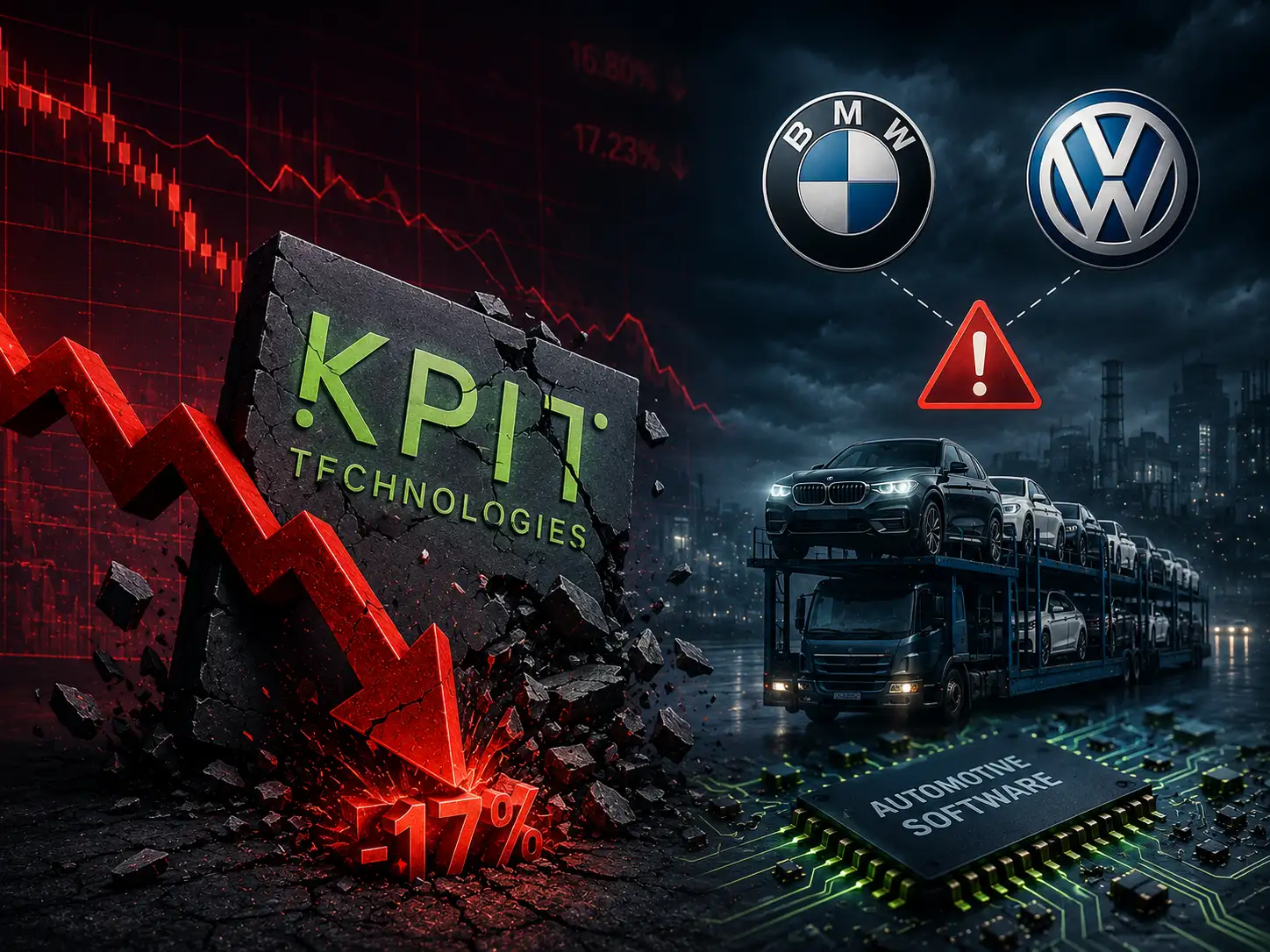 Why KPIT Tech shares crashed 17% today: The BMW & Volkswagen connection explained