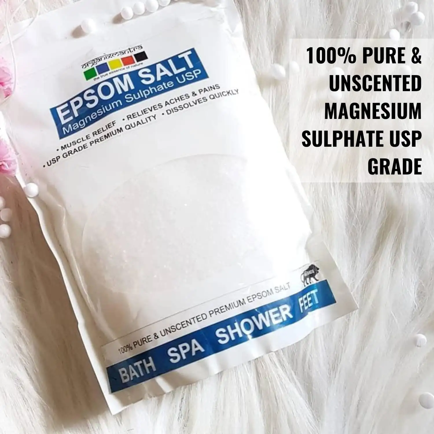 Image for OrganixMantraEpsomBathSaltCrystal