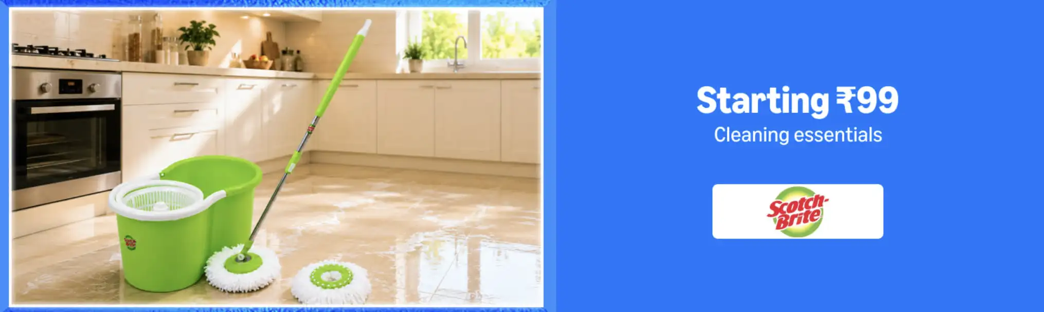 Image for ScotchBrite-StartingfromRs.99onCleaningEssentials