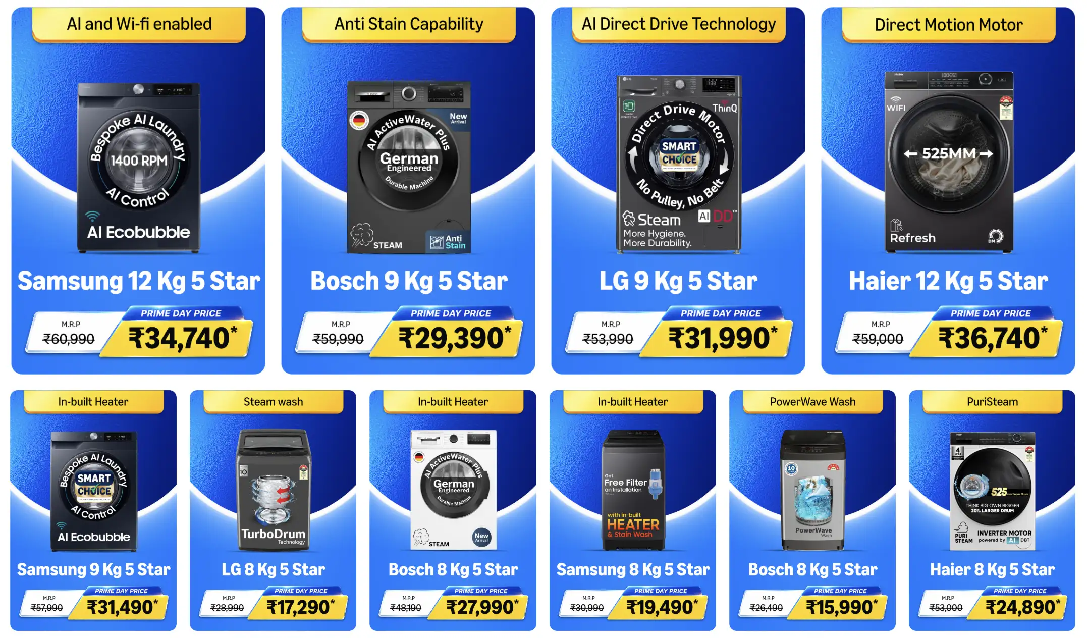 Image for Top10WashingMachinePrimeDeals