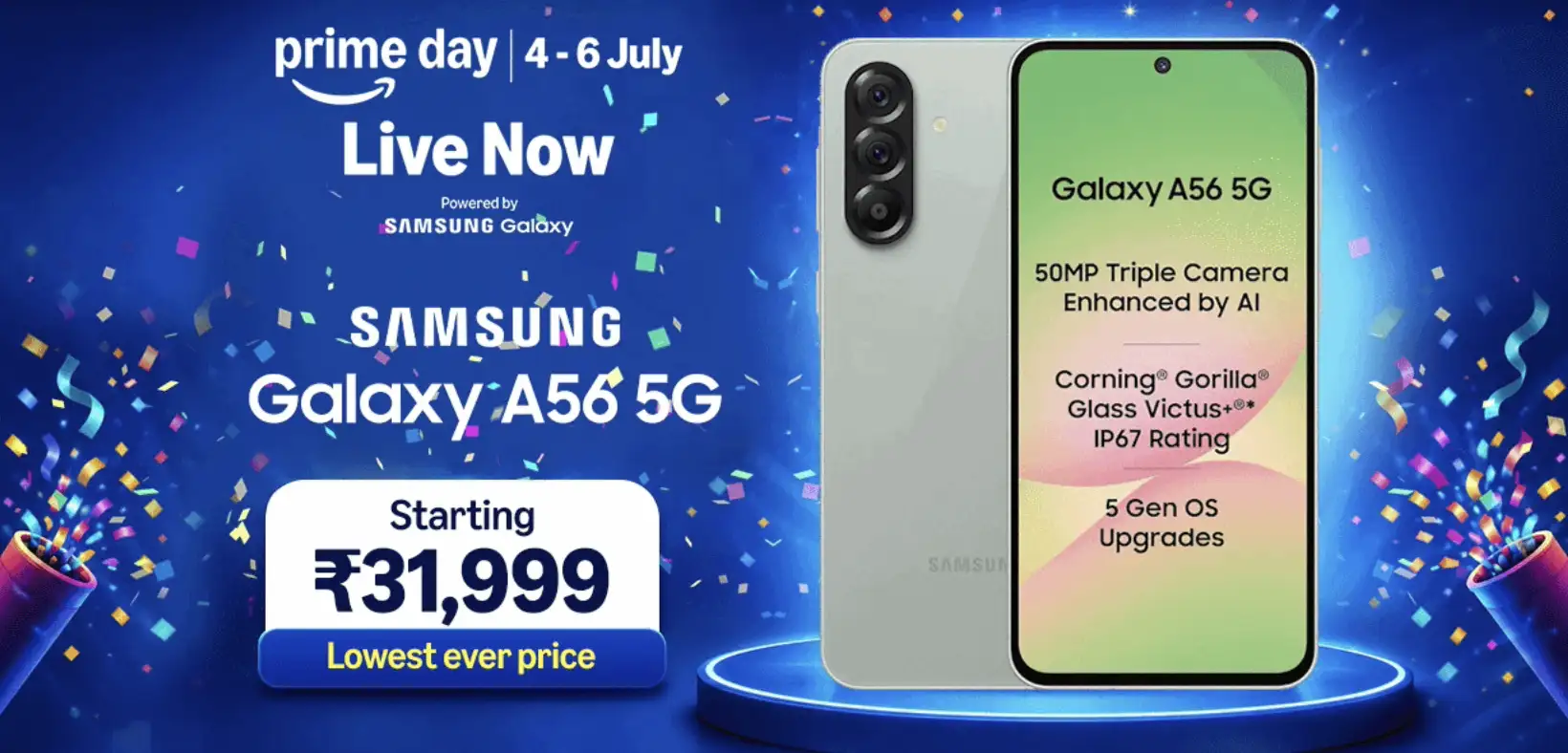 Image for LowestpriceeveronSamsungGalaxyA565G