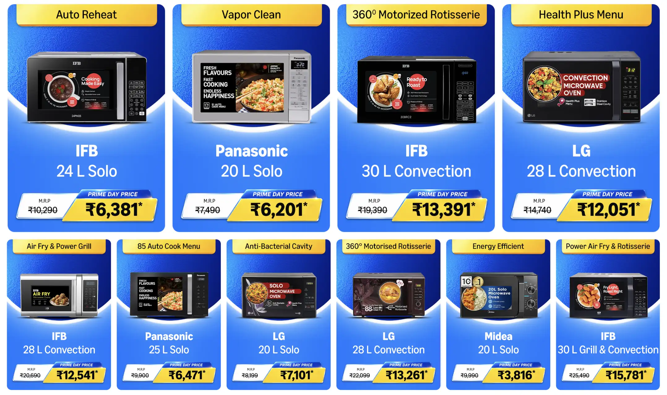 Image for TopMicrowaveDealsofPrimeDay