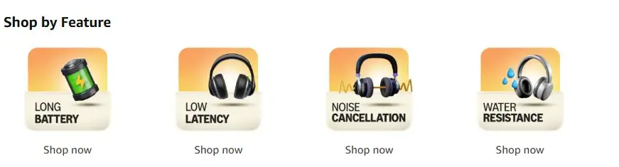 Image for Shopbyheadphonesbyfeature