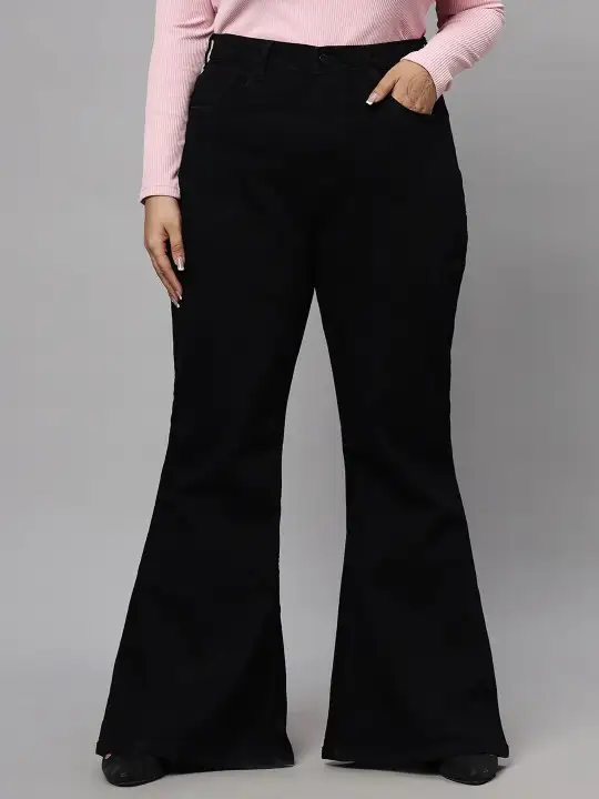 Image for TurningBlue-Women'sPlusSizeExtraFlaredJeans