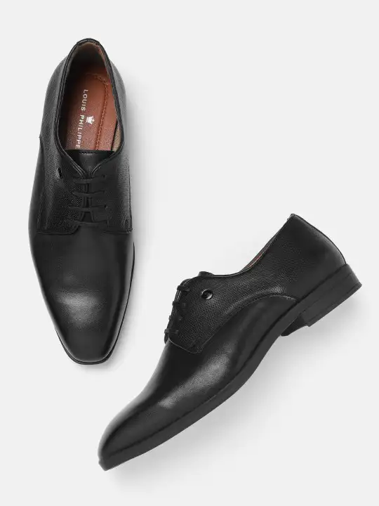 Image for LouisPhilippe-Men'sPremiumLeatherAnti-SlipwithHeelFormalDerbyShoes