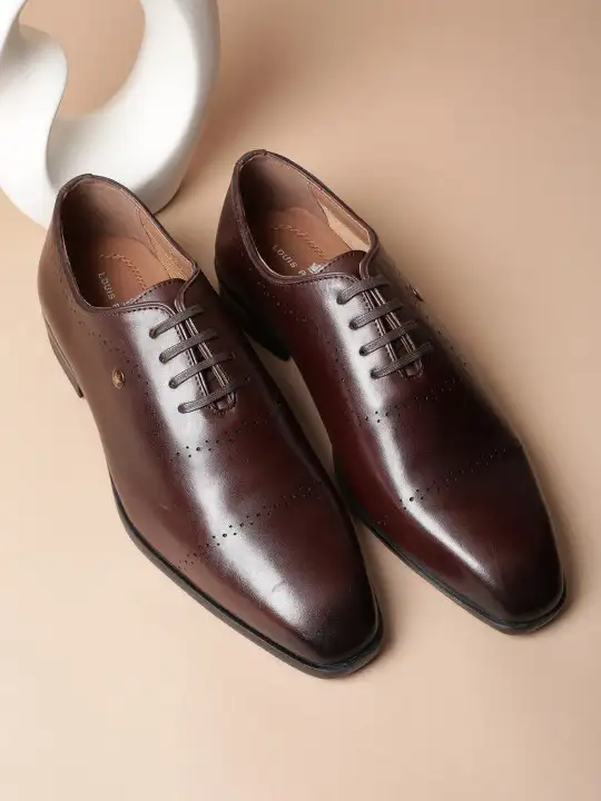 Image for LouisPhilippe-Men'sPremiumLeatherAnti-SlipwithHeelFormalOxfordShoes