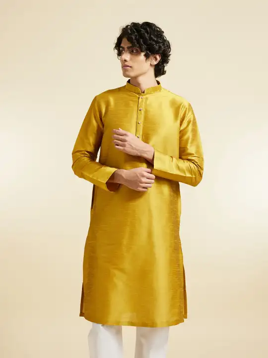 Image for DiwasbyManyavar-MandarinCollarStraightKurta