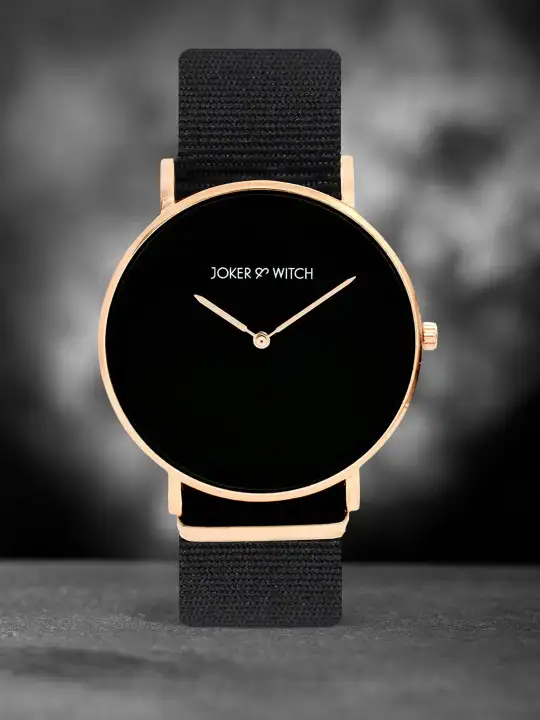 Image for JOKER%26WITCH-UnisexBlackAnalogueWatch