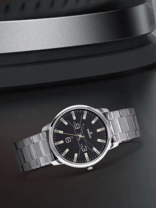 Image for WROGN-Men'sBlackAnalogueWatch