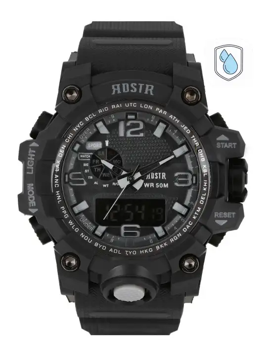 Image for Roadster-RDSTRMenCharcoalGreyChronographAnalogue%26DigitalWatch