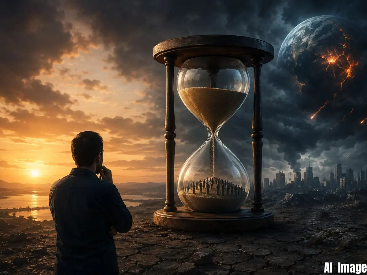 'Doomsday' is near? A theory has predicted that humans may not have much time left. Here's what it says