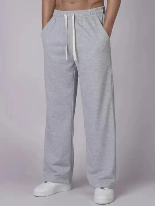 Image for Povaxpo-Men'sBaggyFitMid-RiseTrackPants
