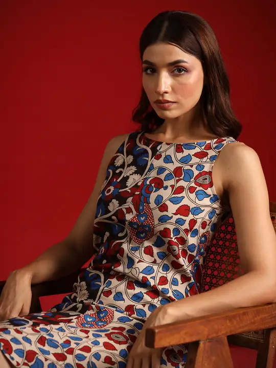 Image for Anayna-FloralA-LineDress