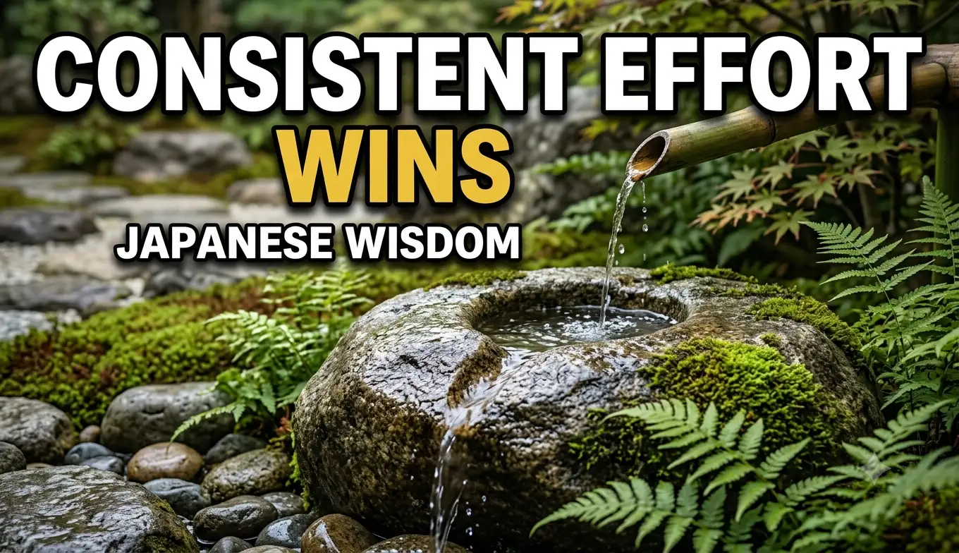 Japanese proverb of the day reminds us that success is rarely built through one dramatic moment. Instead, it comes from showing up every day, making small improvements, and refusing to quit. Japanese proverb of the day reminds us that success is rarely built through one dramatic moment. Instead, it comes from showing up every day, making small improvements, and refusing to quit.