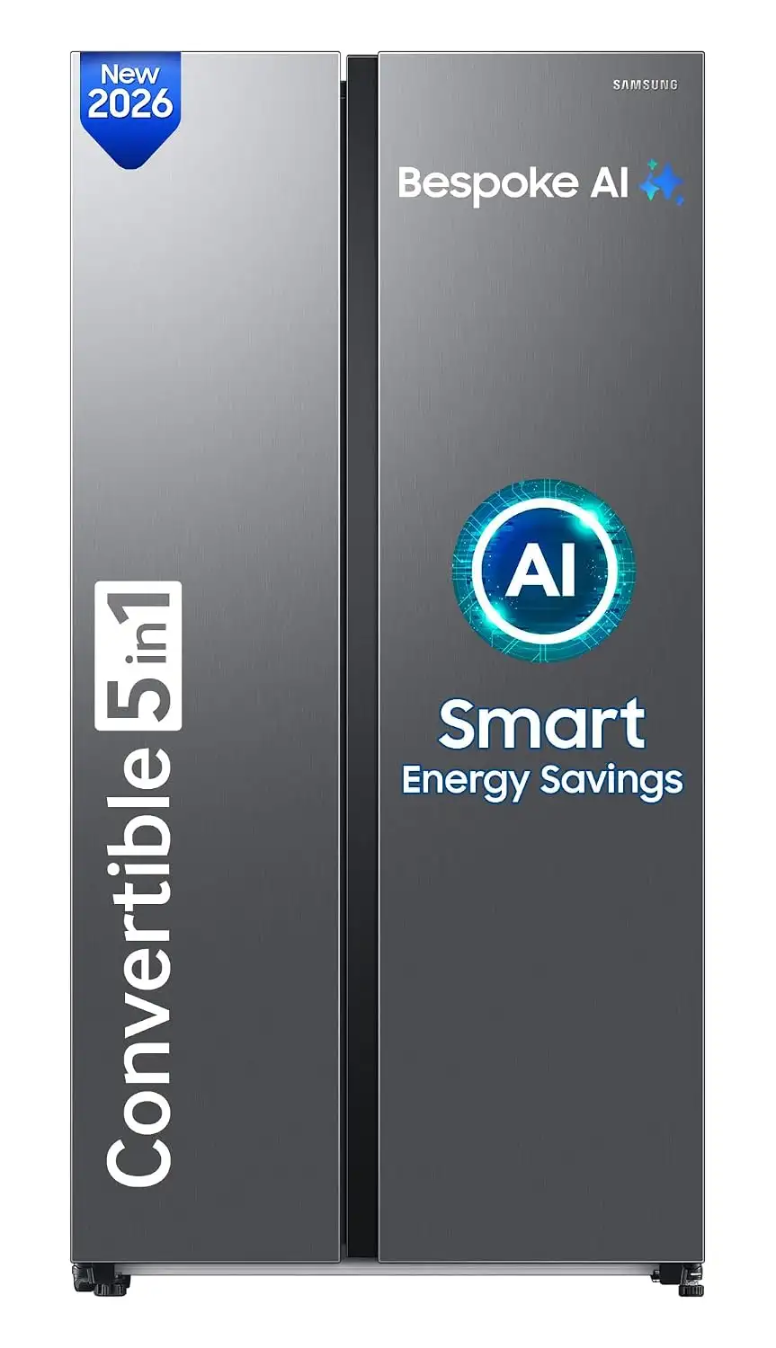 Image for Samsung653L%2C3Star%2CSideBySideAIEnabledSmartRefrigerator