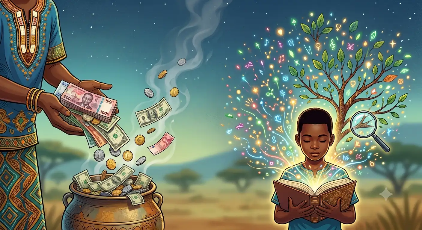 Swahili proverb of the day: 'Wealth, if you use it, comes to an end, learning, if you...' - this African saying teaches motivational life lessons on why investing is more valuable in knowledge instead of chasing wealth