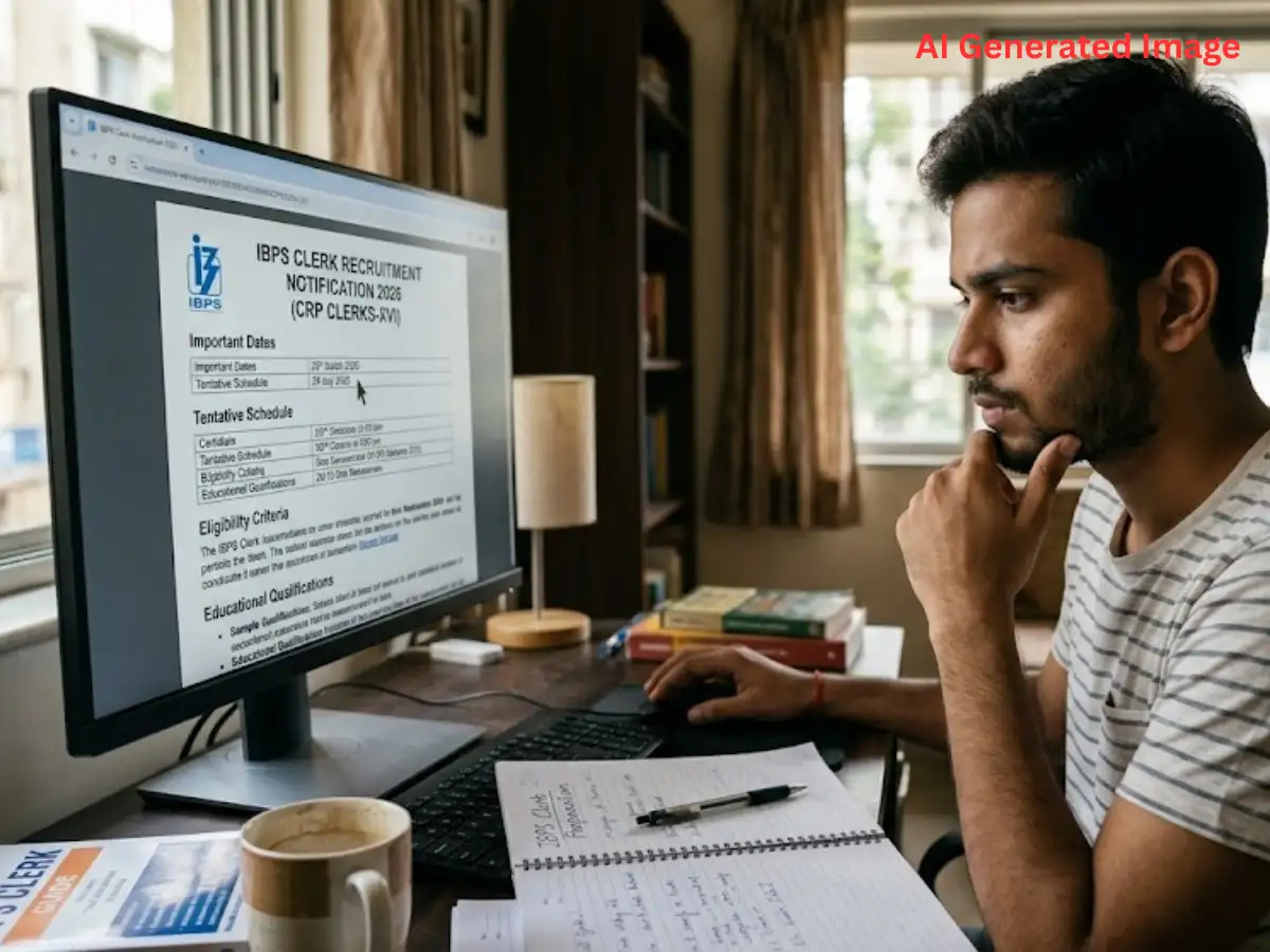 IBPS Clerk notification 2026 out: Check...