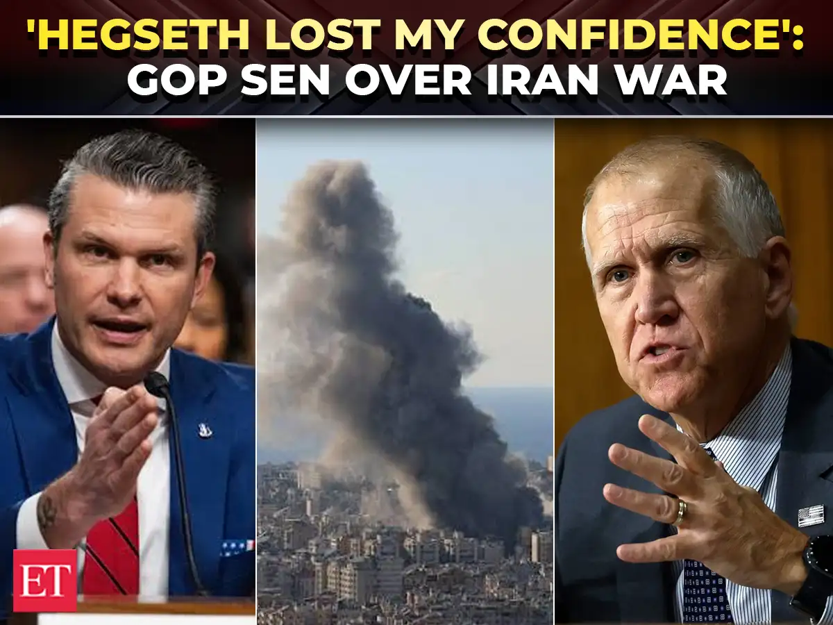 'I have no confidence in him anymore!': Senator Tillis torches Hegseth as Iran conflict drags on
