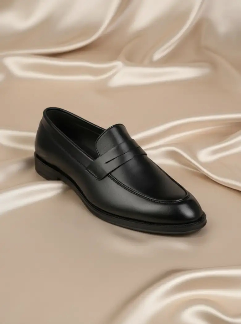 Image for HouseofPataudiMenRoundToeSlip-OnFormalShoes