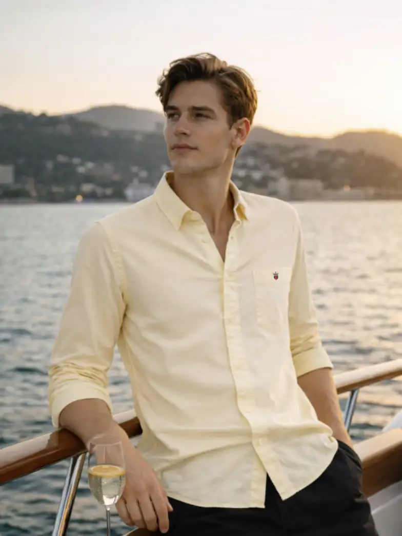Image for LouisPhilippeJeansMenSlimFitCasualShirt