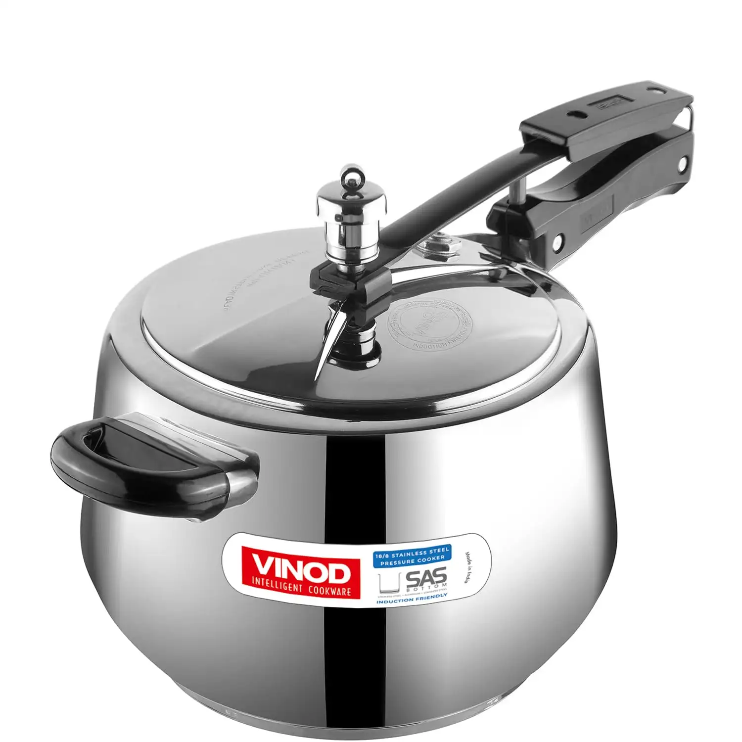 Image for VinodEuropaStainlessSteelInnerLidPressureCooker-5Litre