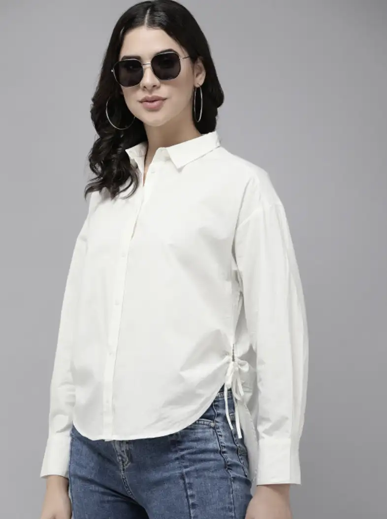 Image for RoadsterTheLifeCo.SolidCottonCasualShirt