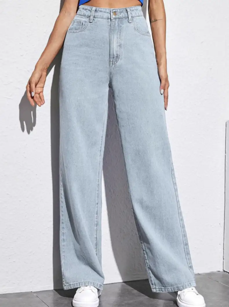 Image for KottyWomenJeanStraightFitHigh-RiseStretchableJeans