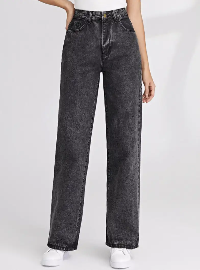 Image for KottyWomen'sJeanStraightFitHighRiseStretchableJeans
