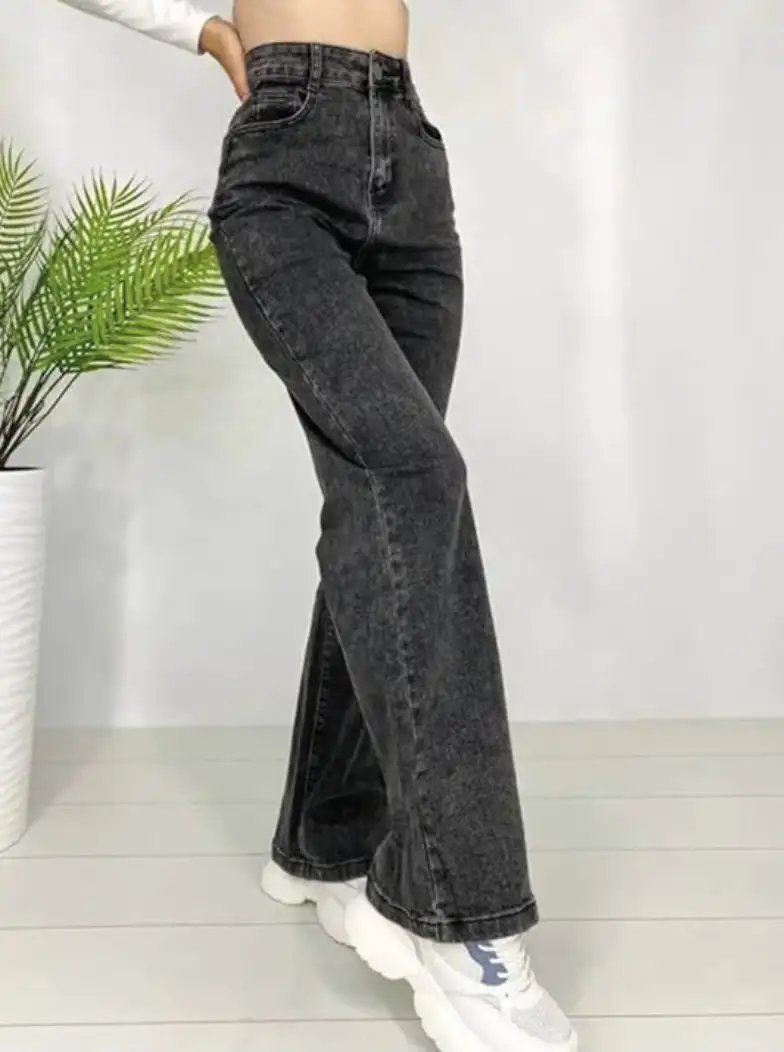 Image for VBEAUTIWomen'sJeanStraightFitHigh-RiseStretchableJeans