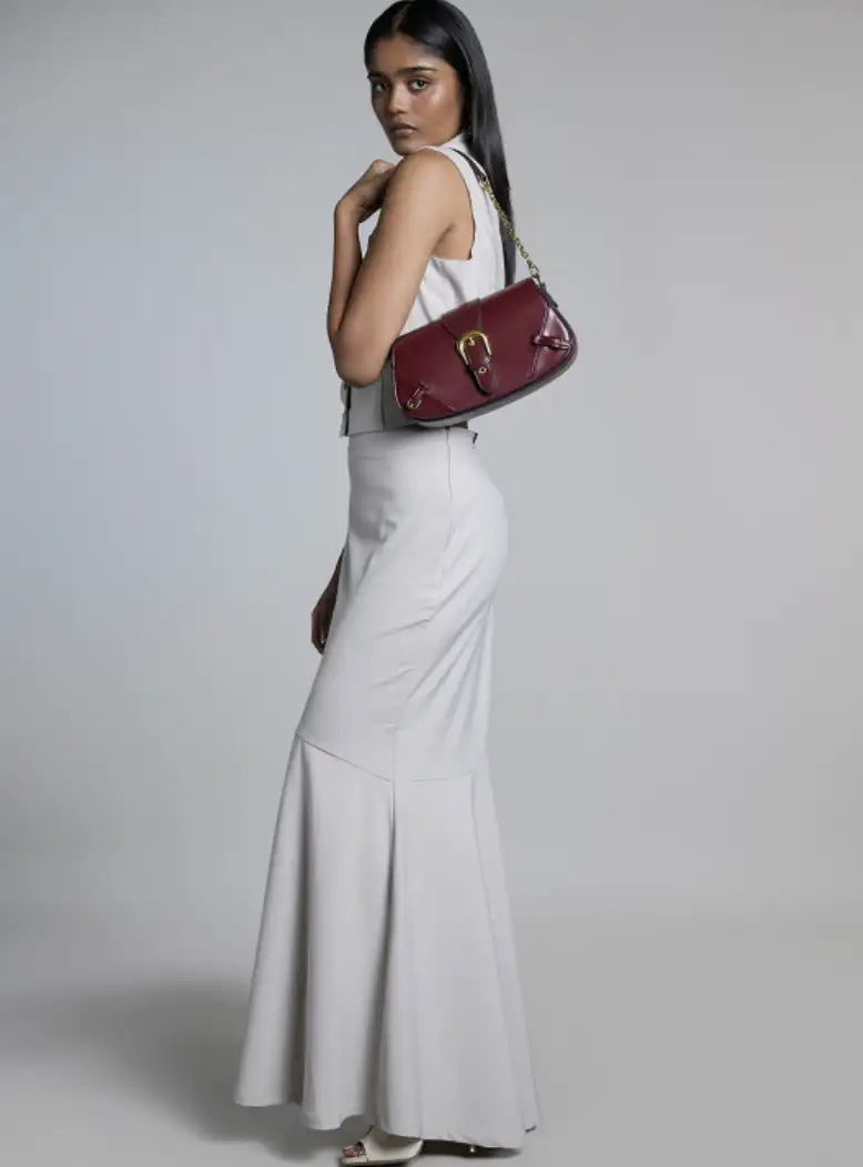 Image for MIRAGGIOSylvieWineShoulderBag