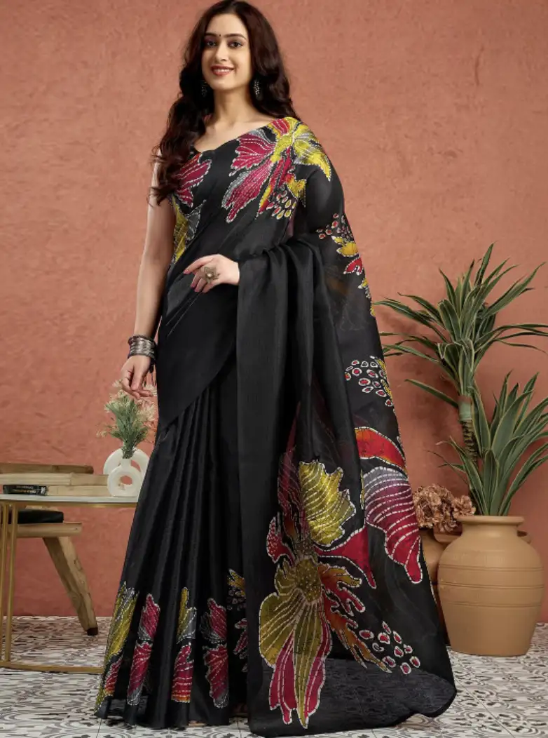 Image for SANISAFloralSaree