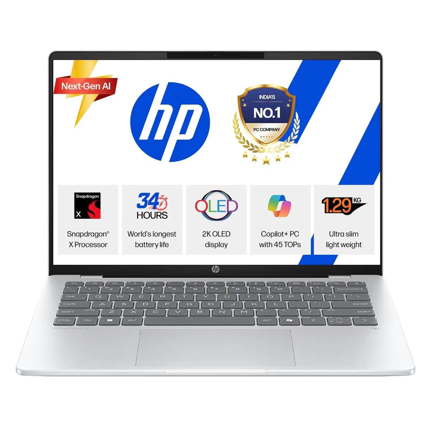 Image for HPOmniBook5OLEDMulti-DayBattery%2CAILaptop