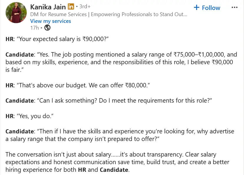 Screenshot of the post Screenshot of the post