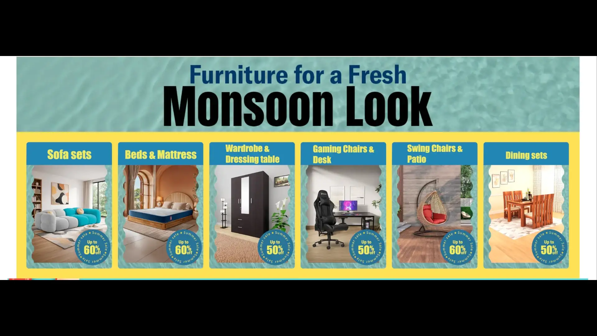 Image for FurnitureforaFreshMonsoonLook