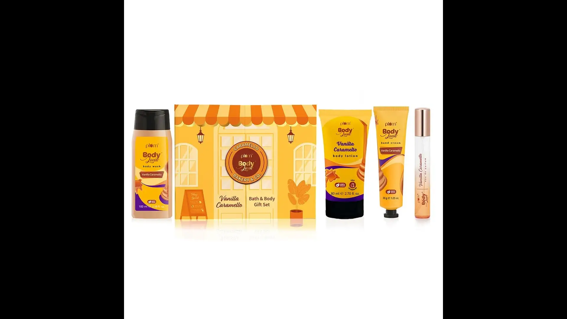 Image for PlumBodyLovin'VanillaCaramelloBath%26amp%3BBodyGiftSet