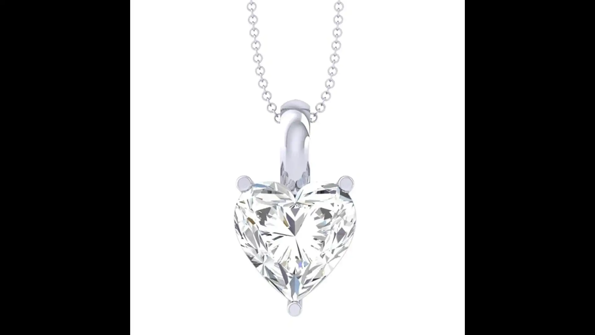 Image for Clara925SilverHeartPendant