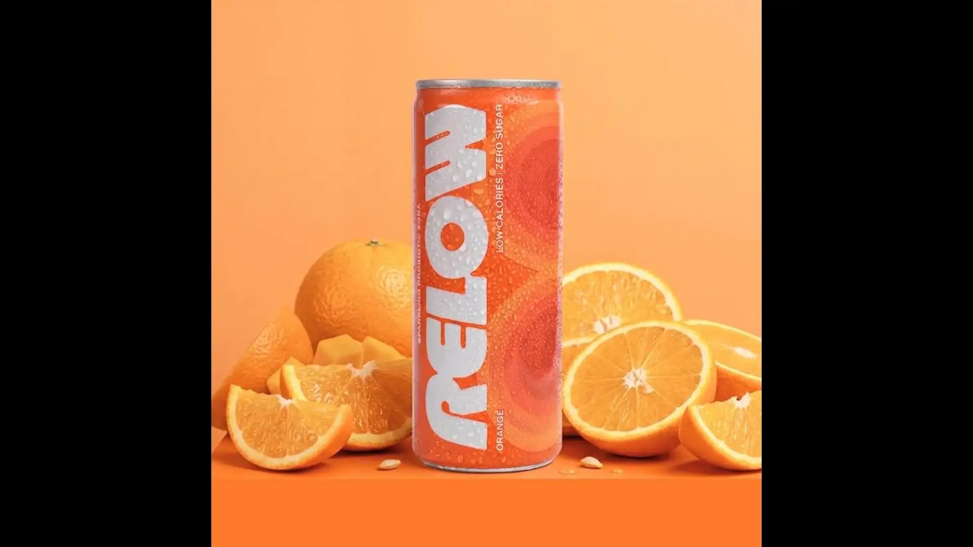 Image for RelowOrangeSparklingProbioticSoda